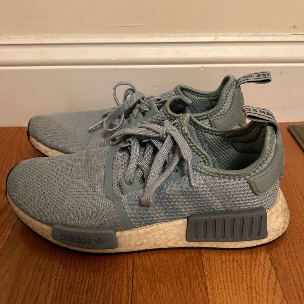 blue nmd sneakers